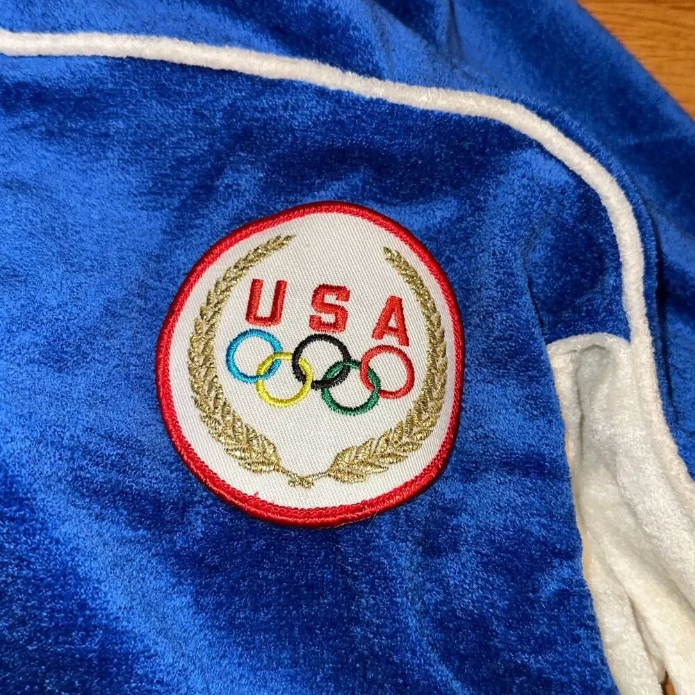 RARE 1980 Levi's Olympic USA Track Jacket Under License L.A. Committee